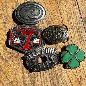 Belt buckles
